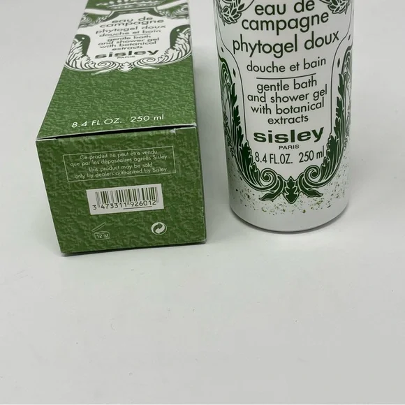 SISLEY EAU DE CAMPAGNE GENTLE BATH & SHOWER GEL WITH BOTANICALS 250ML New in Box